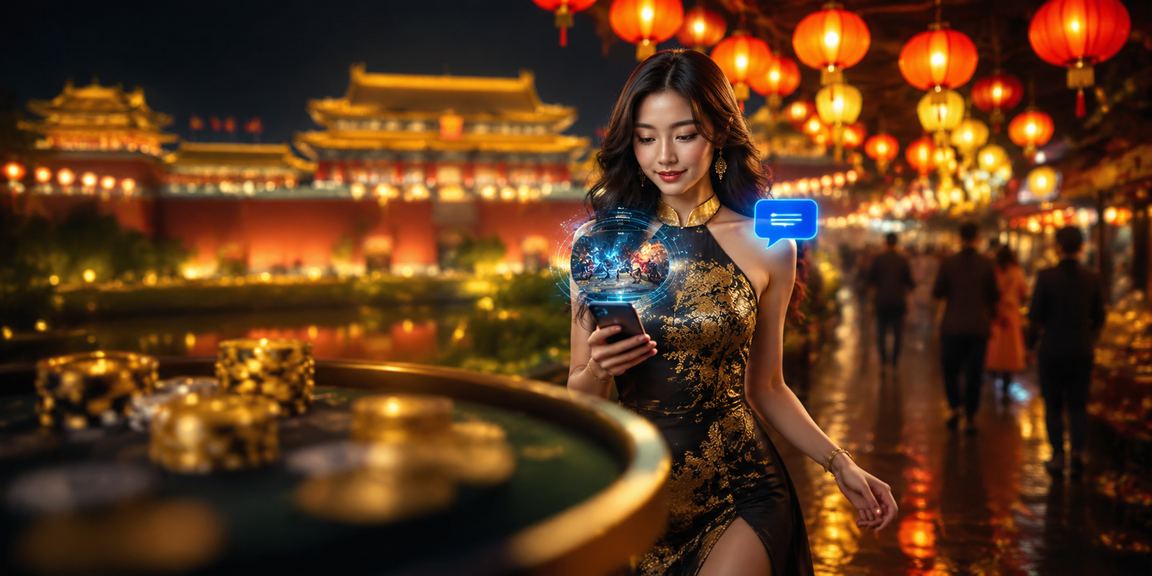 Người chơi tại chợ đêm Huế mở jackpot trực tuyến trên điện thoại buổi tối