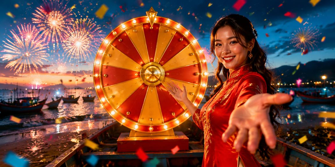 Người chơi tại Mũi Né theo dõi kết quả cược trực tuyến trên bãi biển