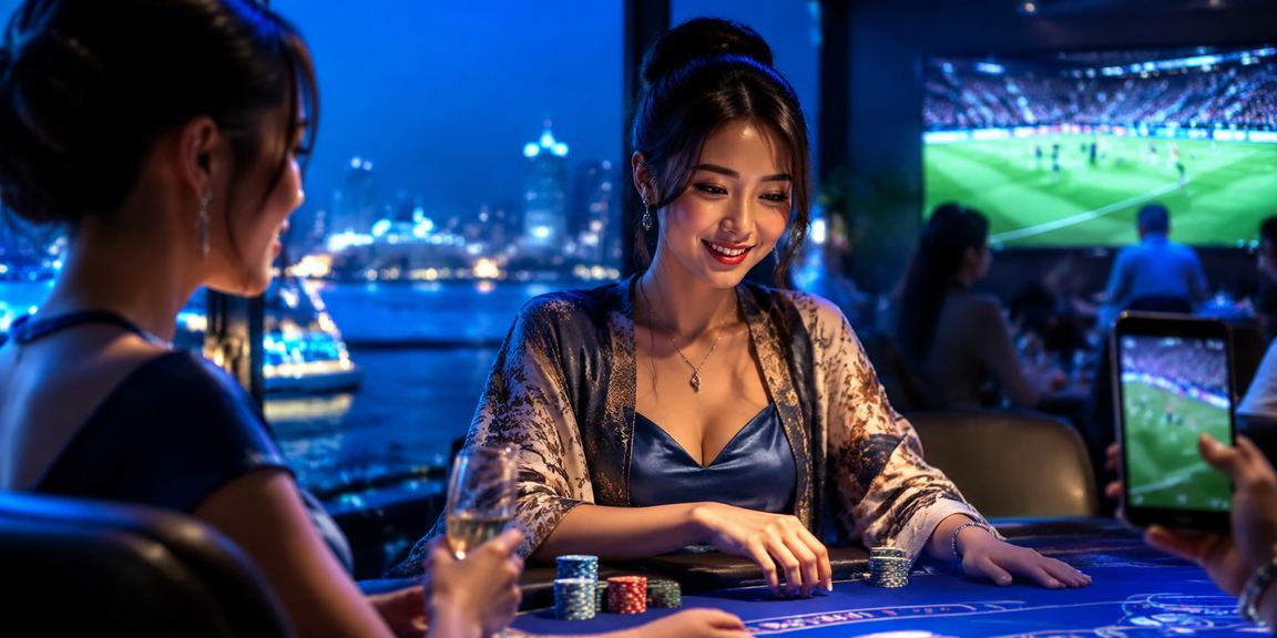 Bạn trẻ tại Sapa theo dõi bàn live casino trên điện thoại trong không gian thoải mái