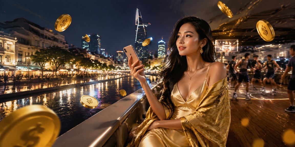 Khung cảnh sòng bạc và cá cược tại Việt Nam với biểu tượng giải trí điện tử